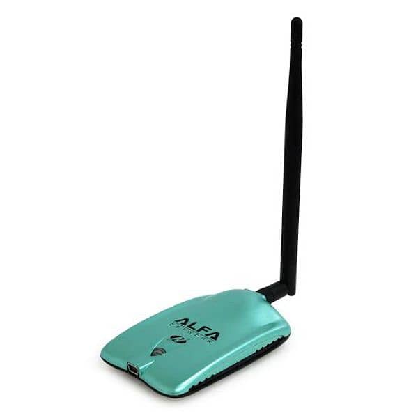 ALFA Original AWUS036NH 2000mw USB Wireless Adapter with 8 DBI Antenna 1