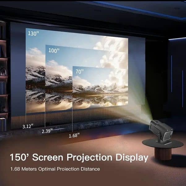 Hy320 android projector 9.0 4