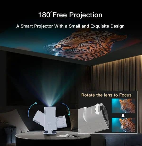 Hy320 android projector 9.0 5