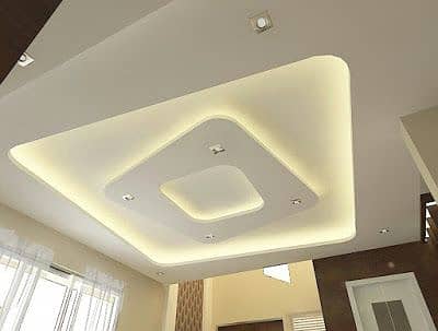 Partition gypsum board & ceiling work/cemet board /ceiling 19