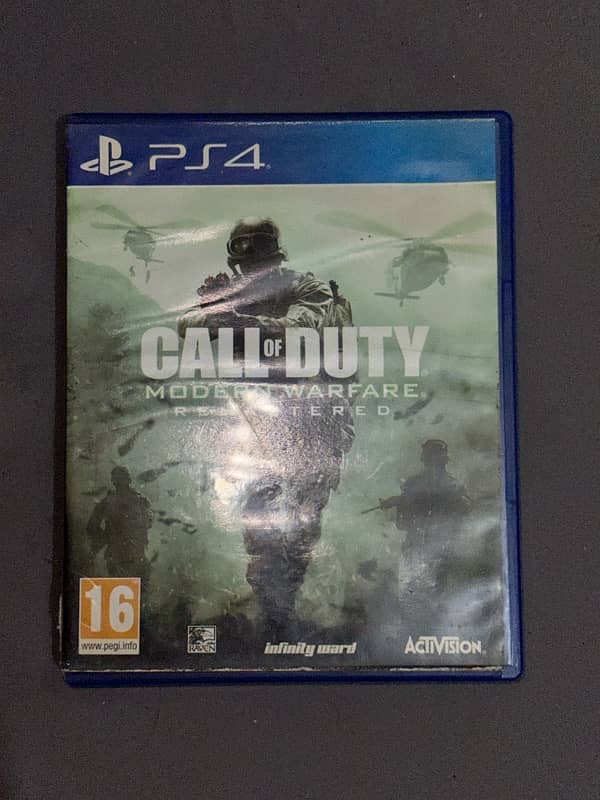 Call Of Duty Modern Warfare Remastered PS4 0