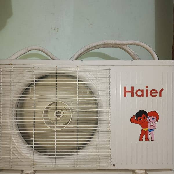 haier 1 ton Ac non inverter 4