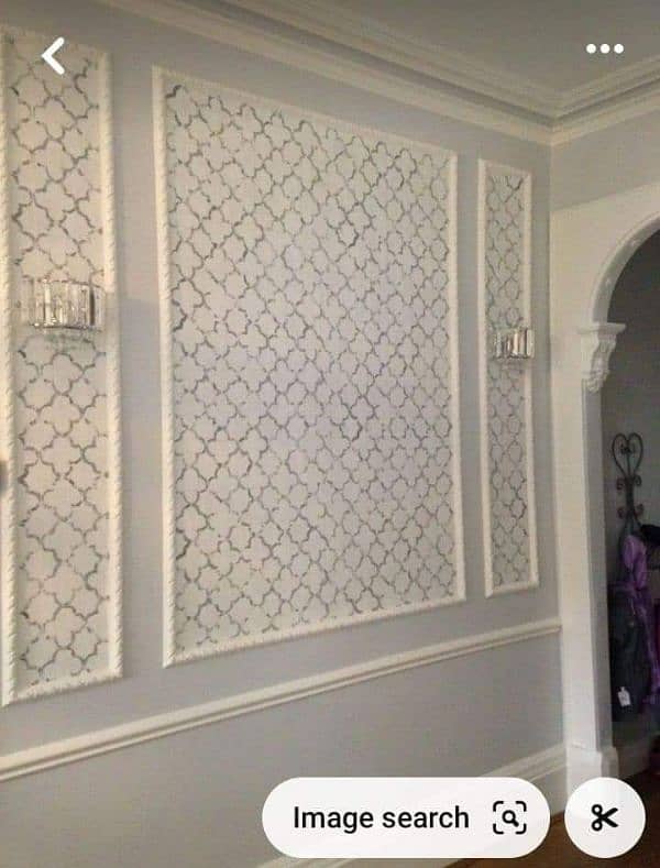 3D wallpaper, Wall Moulding 9