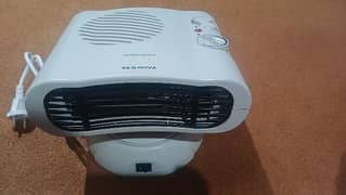 Electric fan heater room heater