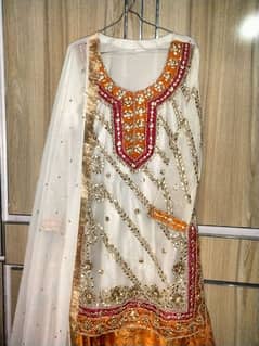 Mehndi Dress || New Condition