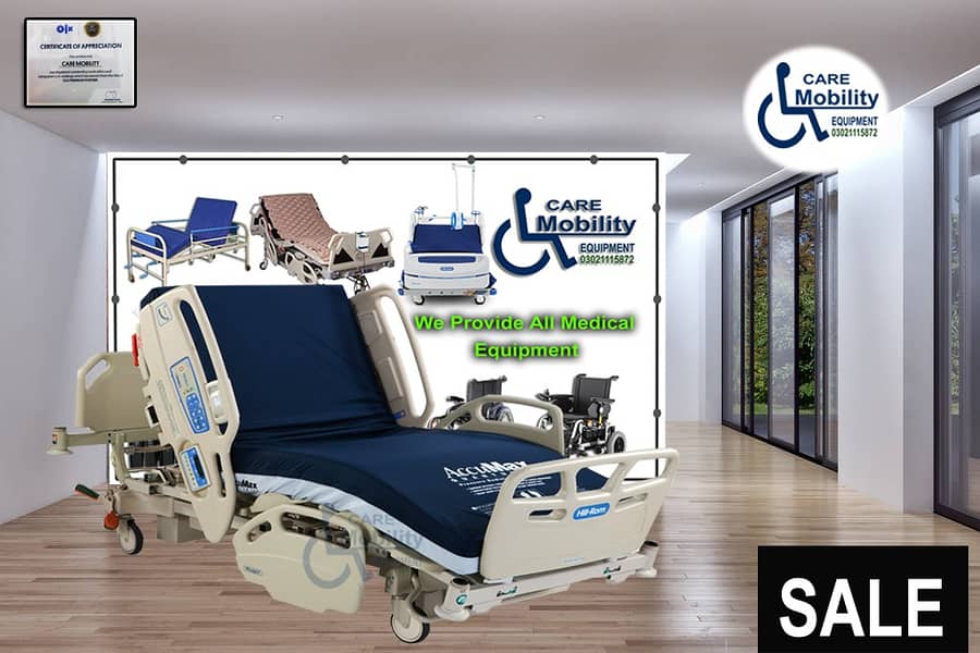 Patient Bed in pakistan/Electric bed /Patient bed /ICU & Hospital Bed 10