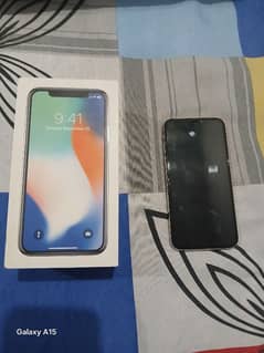 iphone x pta approved 64 gb 10/10 condition with its original box