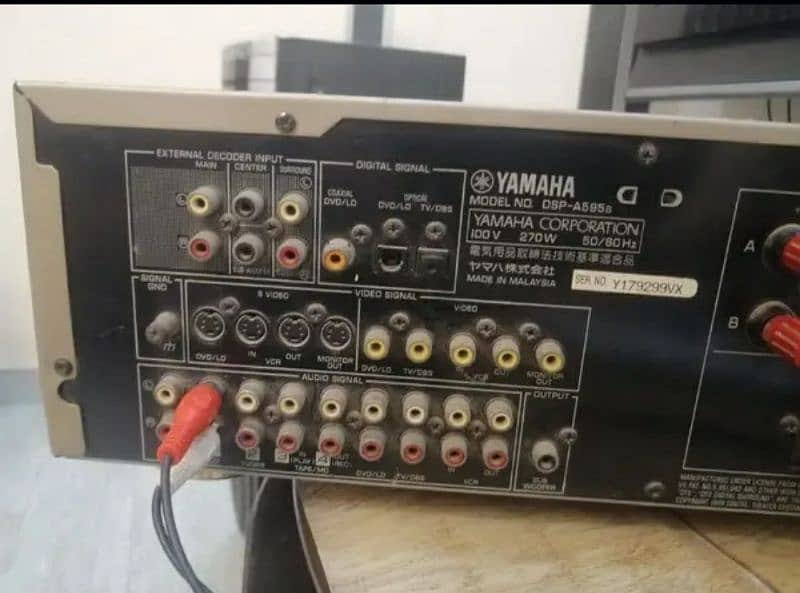 Yamaha amplifier DSP-A595a original condition 3