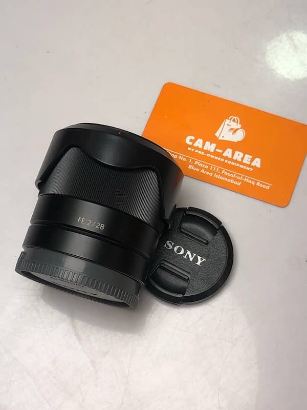 Sony 28mm f2, Mint Condition, Sony FE 28mm F2, Sony lens 1