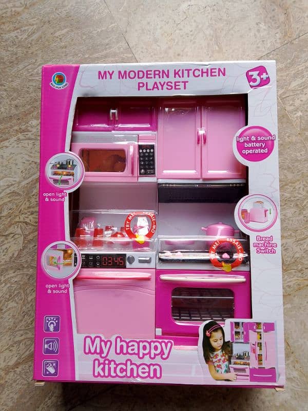 Kitchen set for girls, Kitchen toy for kids 3