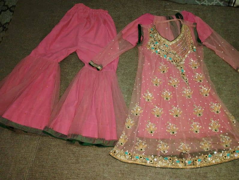 embroidery work clothes for weddings (preloved) 0