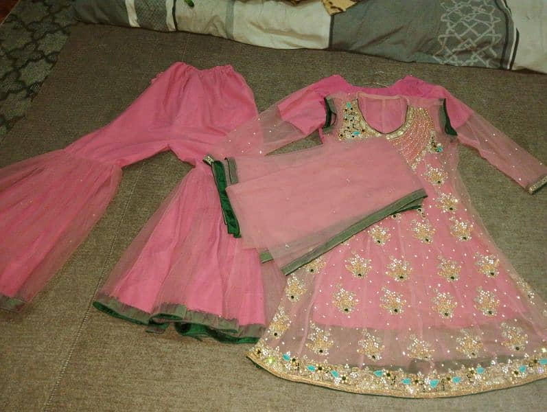 embroidery work clothes for weddings (preloved) 1