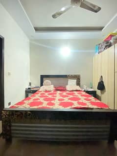 Double Bed With 2 Side Tables