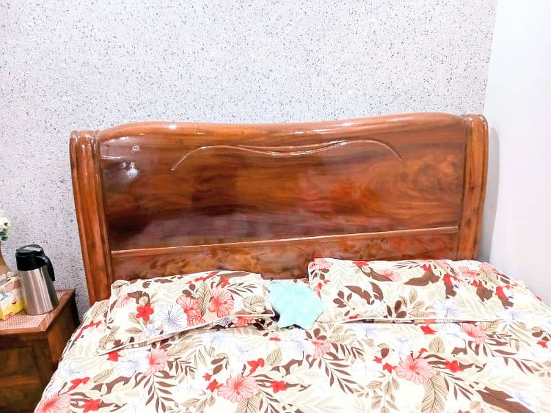 Brand New Bed Set on low price Pure sheesham wood never used 0