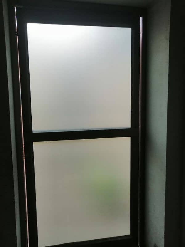 opaque Glass door. 1