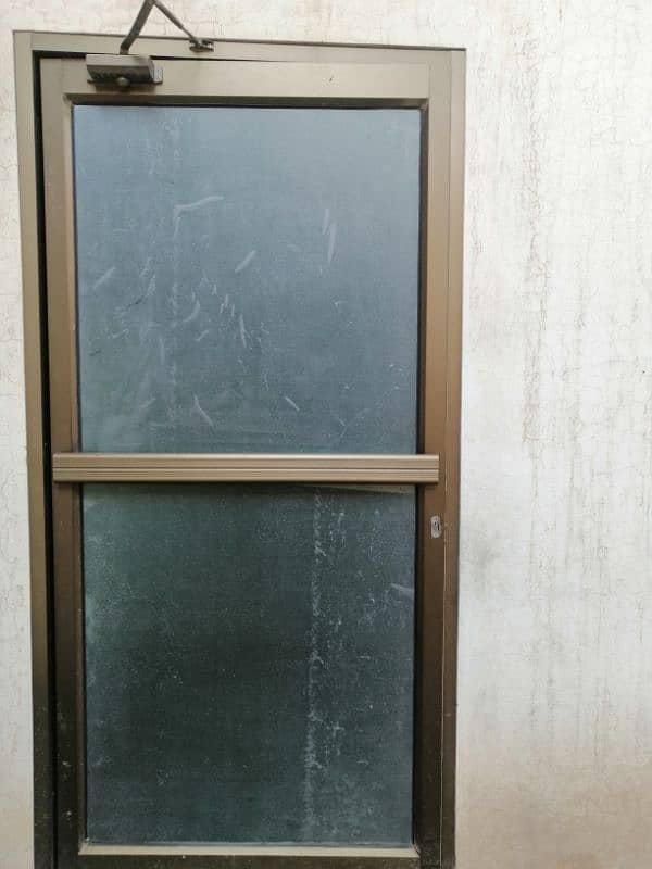 opaque Glass door. 3