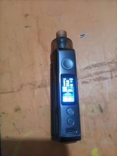 Voopoo Drag S vape Nicotine supported