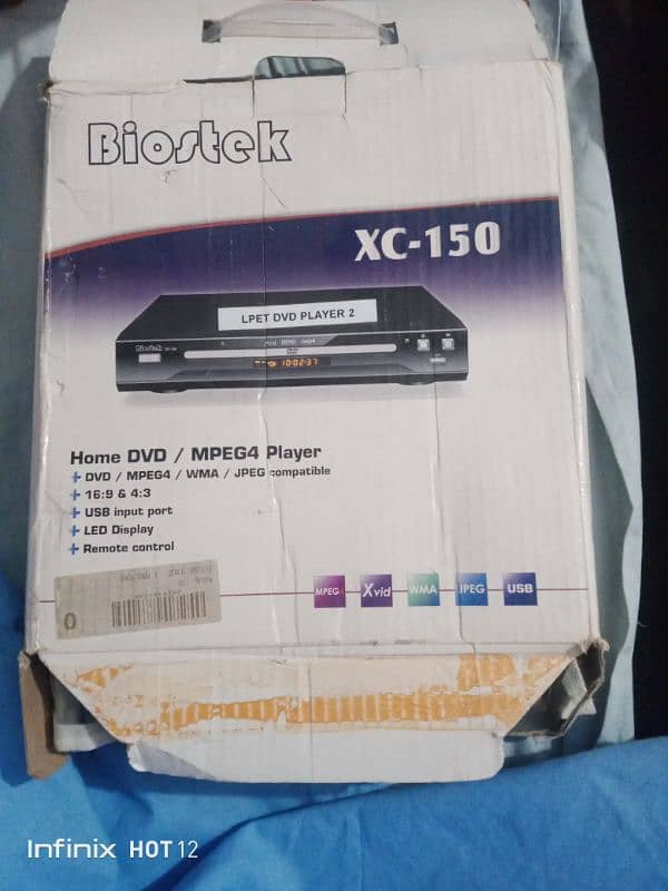 BIOSTEK Home DVD / MPEG4 Player 0