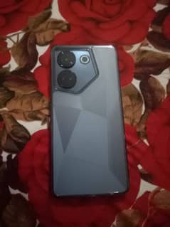 Tecno Camon 20 Pro black for sale with box and charger.