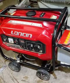 Name Loncin Petrol gas generator 3.5 KV. With Gas kit.  slightly used