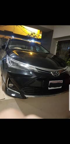 Toyota Altis grande 2022, orginal, my name, insured, tracker installed