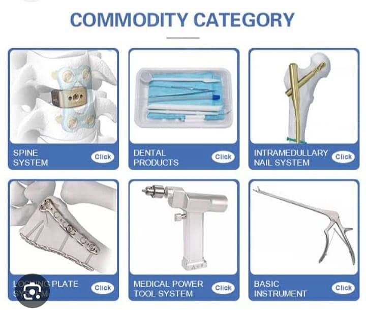 Surgical instruments / Manufacturer of all surgical items 7