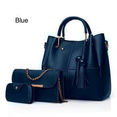 women hand bags 3 pice