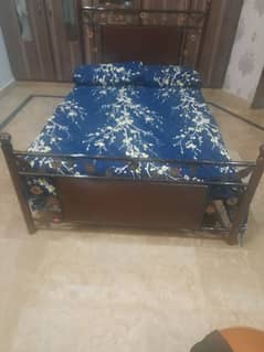 rod iron bed