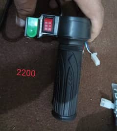 Electric bike throttle