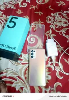 Oppo Reno 5.10. 10 condition box charger