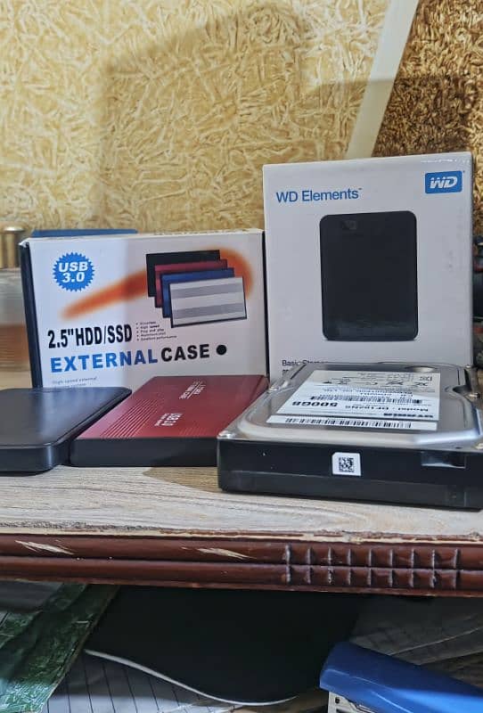 Internal And External Hard Drives Available 0