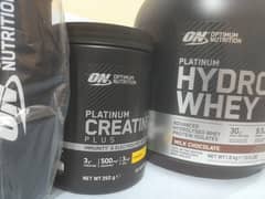 Hydro whey and Creatine Original