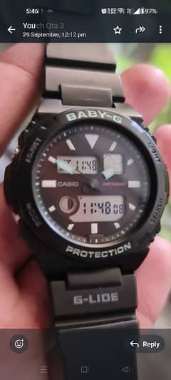 Casio Dual Time and world time Analog & Digital watch for sale