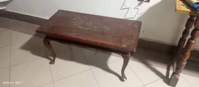 sale solid wood center table