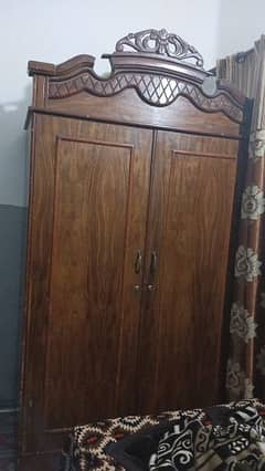 Wooden Almirah Cupboard