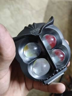 4 Lens OWL White Light, Yellow Fog Light And Also Red Devil Light