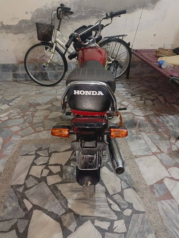 Honda 70 cc model 23 invice ki de bilkol fresh bike de ko 8