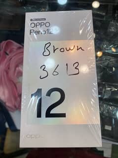 Oppo Reno 12 5G 12 | 512 Brown Color