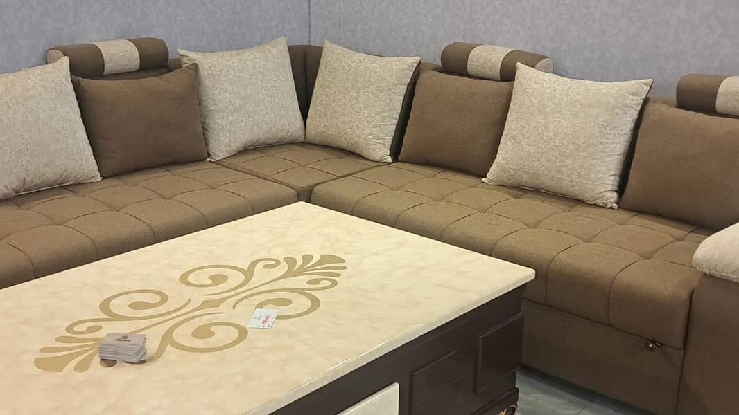 sofa set | L shape sofa | Wooden sofa | Poshish sofa | Luxury sofa 4