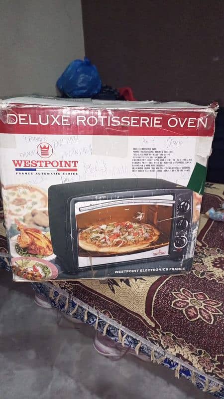 westpoint . deluxe rotisserie oven 0