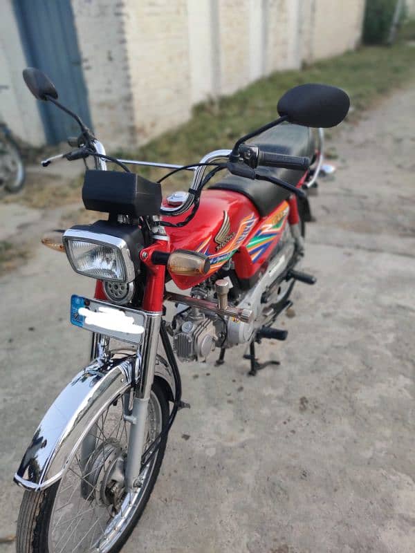 Honda CD 70 Model 2020 5