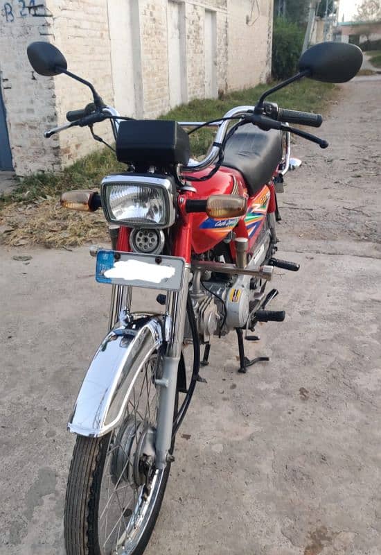 Honda CD 70 Model 2020 7