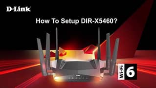 D-Link EXO|AX AX5400 WiFi6 Gigabit Mesh Router - Mobile App.