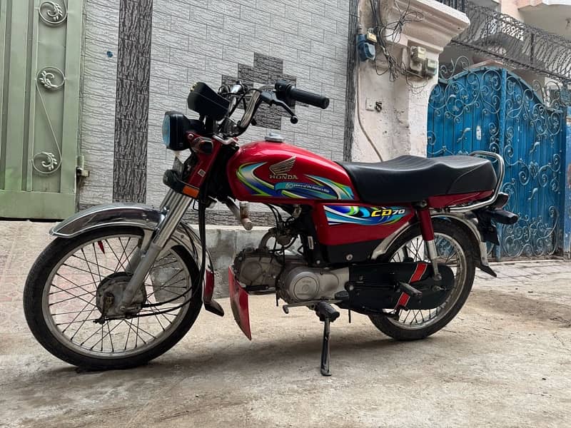 Honda 70 2024 model only 4800 used. 0