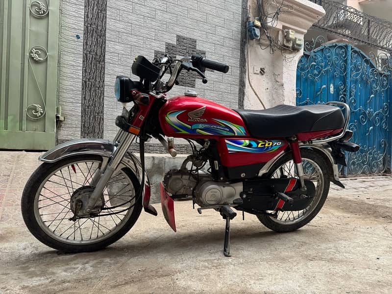 Honda 70 2024 model only 4800 used. 3