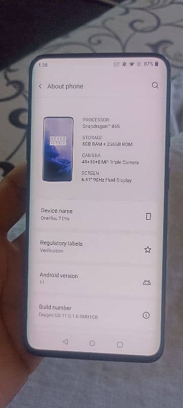 OnePlus 7pro For Sale  Brand New Condition 1