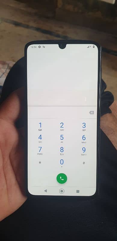 Motorola Z4 finger in screen  PTA approved 8