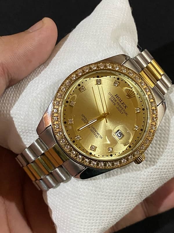 Rolex Golden Watch 1