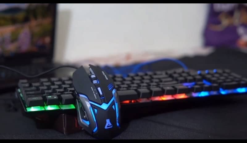 RGB GAMING keyboard and mouse 1