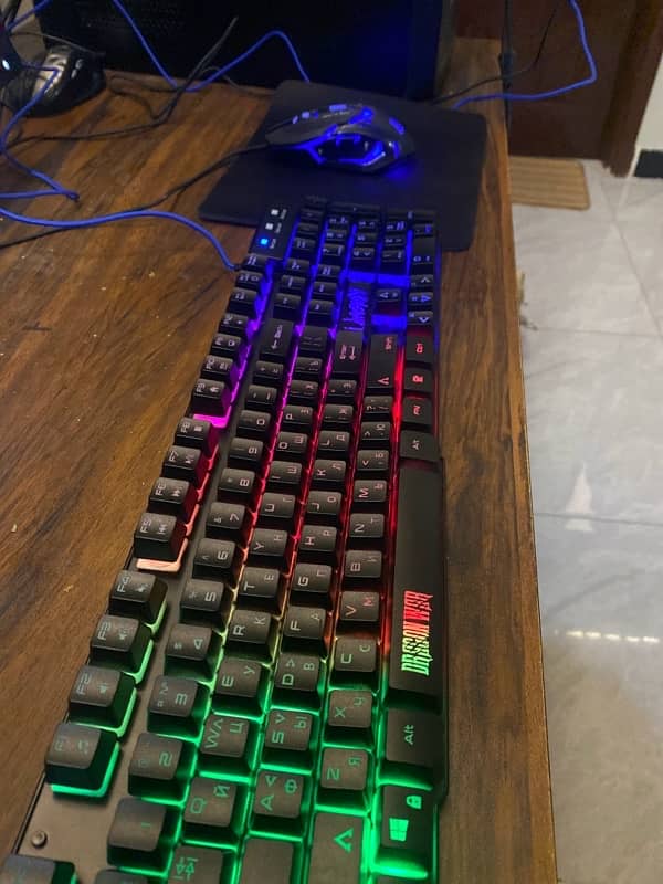 RGB GAMING keyboard and mouse 3